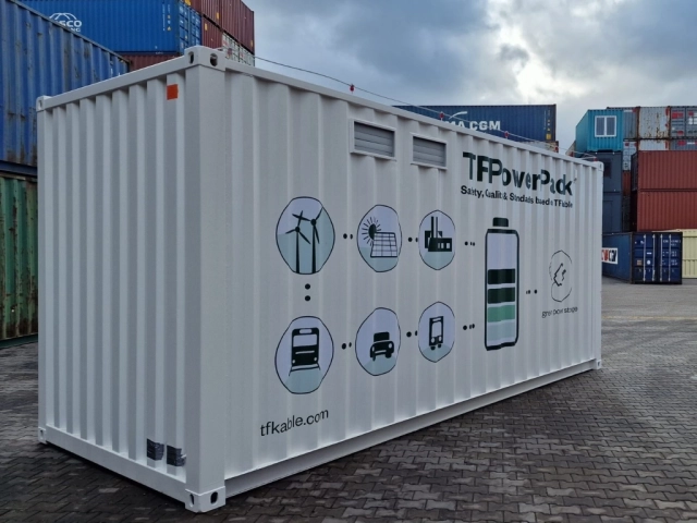 Energy storage container