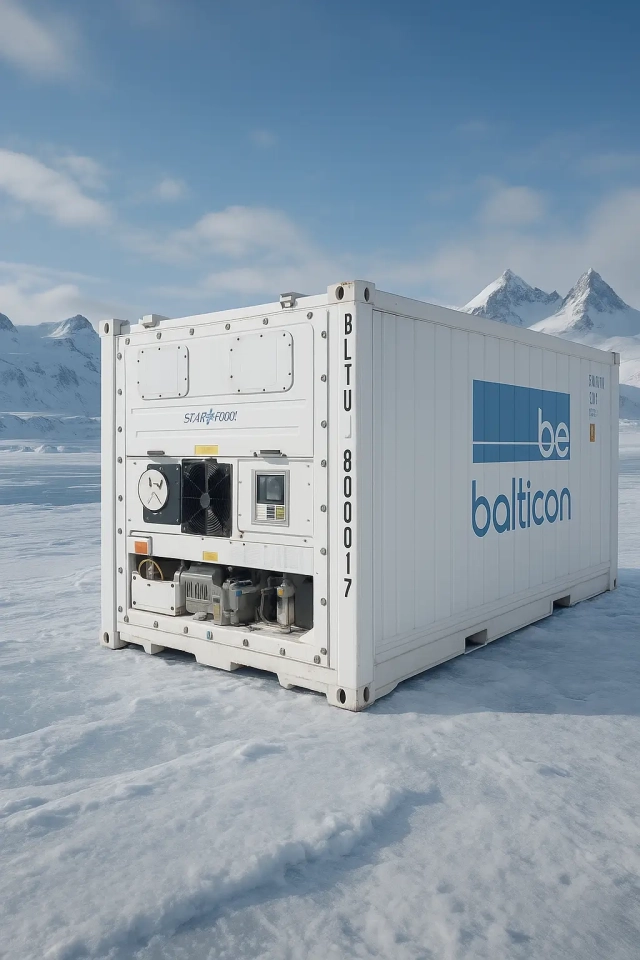 Refrigerated container Refrigerated container
