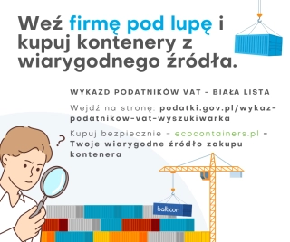 bezpieczeństwo zakupu kontenerów