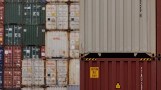used containers placed on container depot used containers placed on container depot